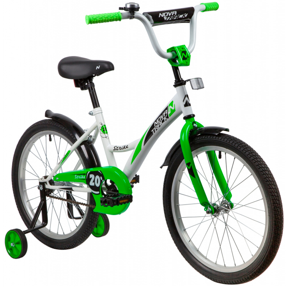Велосипед 2-х 20" STRIKE белый-зеленый 203STRIKE.WTG20-