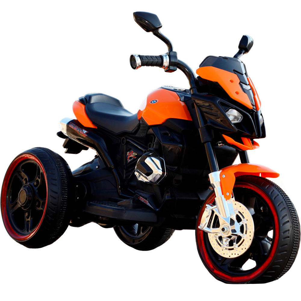Электромобиль JMBH818-4 Мотоцикл оранжевый
