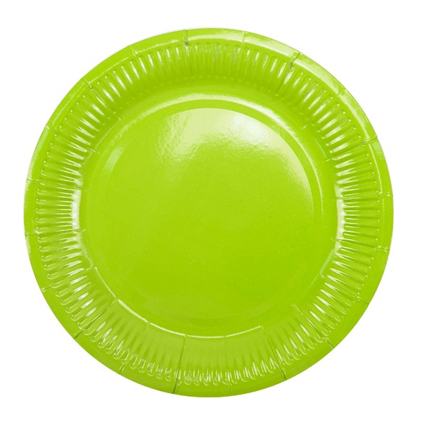 Тарелка бумажная ламинированная Green 18см 6шт 6056445.