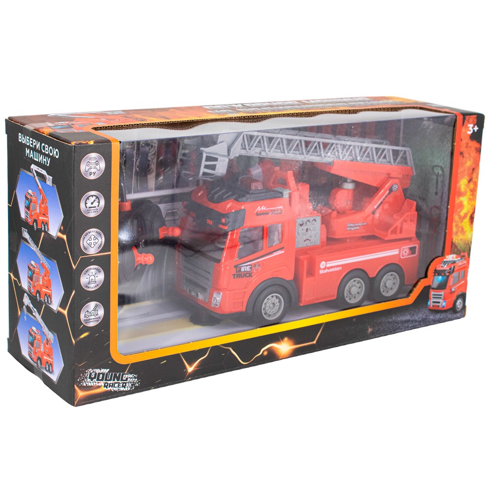 Пожарная машина  на р/у Young Racer 699A-3YS в кор.