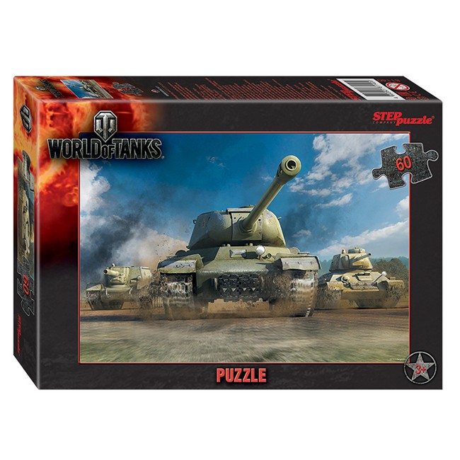 Пазл 60 World of Tanks 81140 Степ /48/