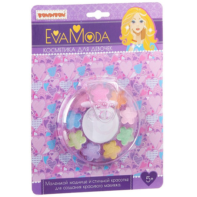 Набор косметики Eva Moda Диск с тенями 70577I4 Bondibon