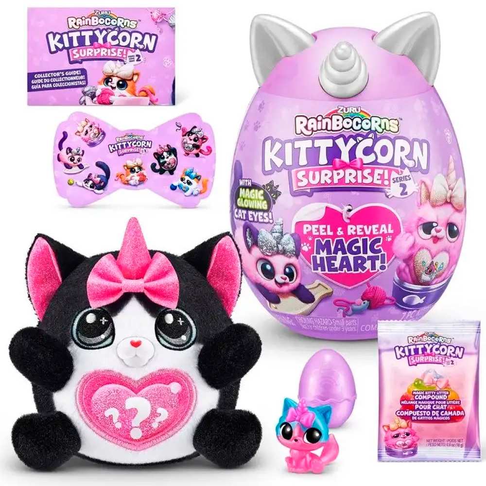 Игровой набор-сюрприз ZURU Rainbocorns Kittycorn S7 с акс. в асс. 9279