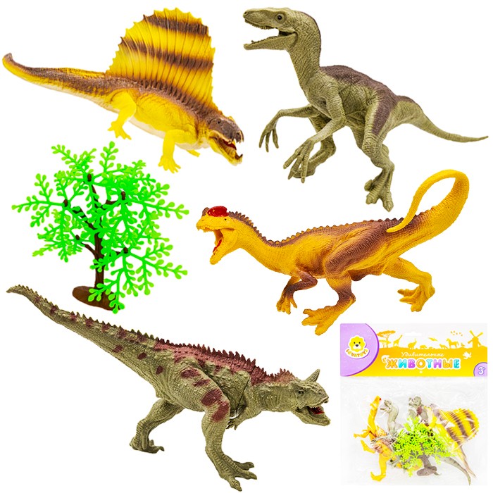 Набор животных Levatoys YSK142S Динозавры в пак..