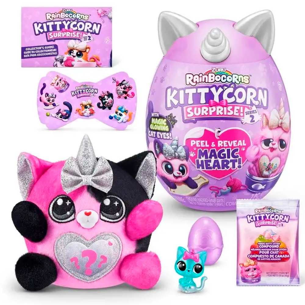 Игровой набор-сюрприз ZURU Rainbocorns Kittycorn S7 с акс. в асс. 9279