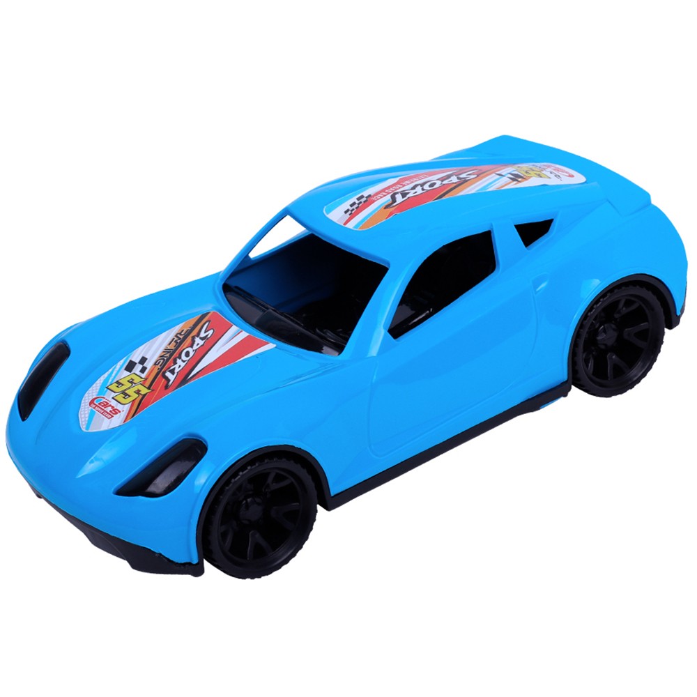 Автомобиль Turbo "V" голубая 18,5см И-5848