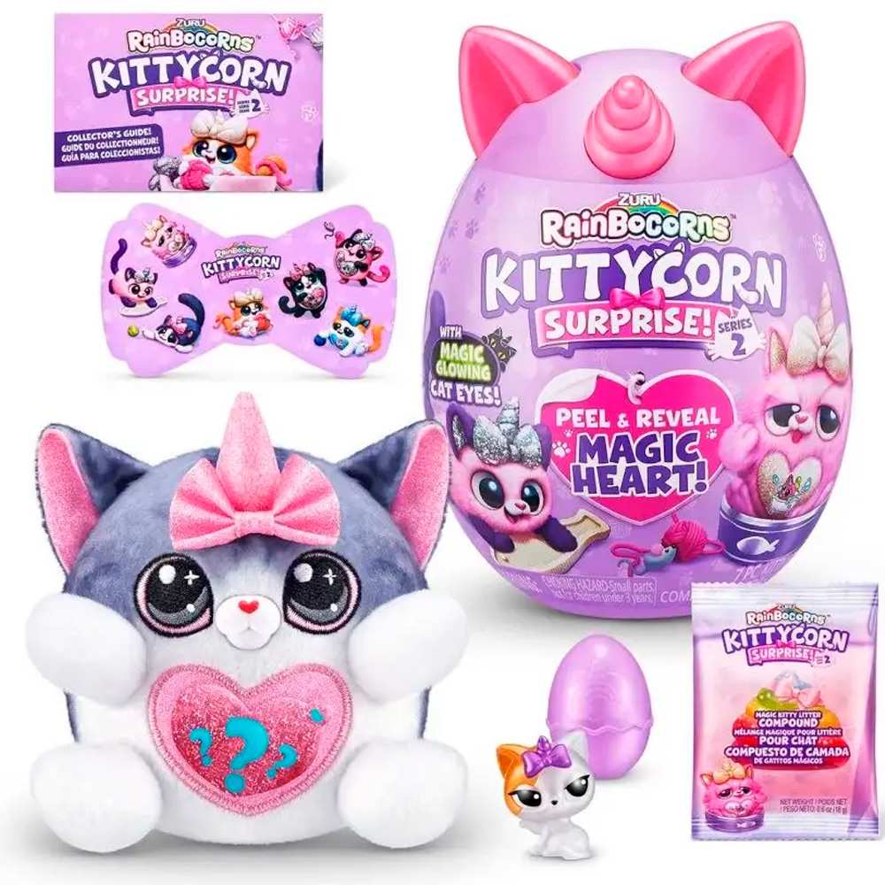 Игровой набор-сюрприз ZURU Rainbocorns Kittycorn S7 с акс. в асс. 9279