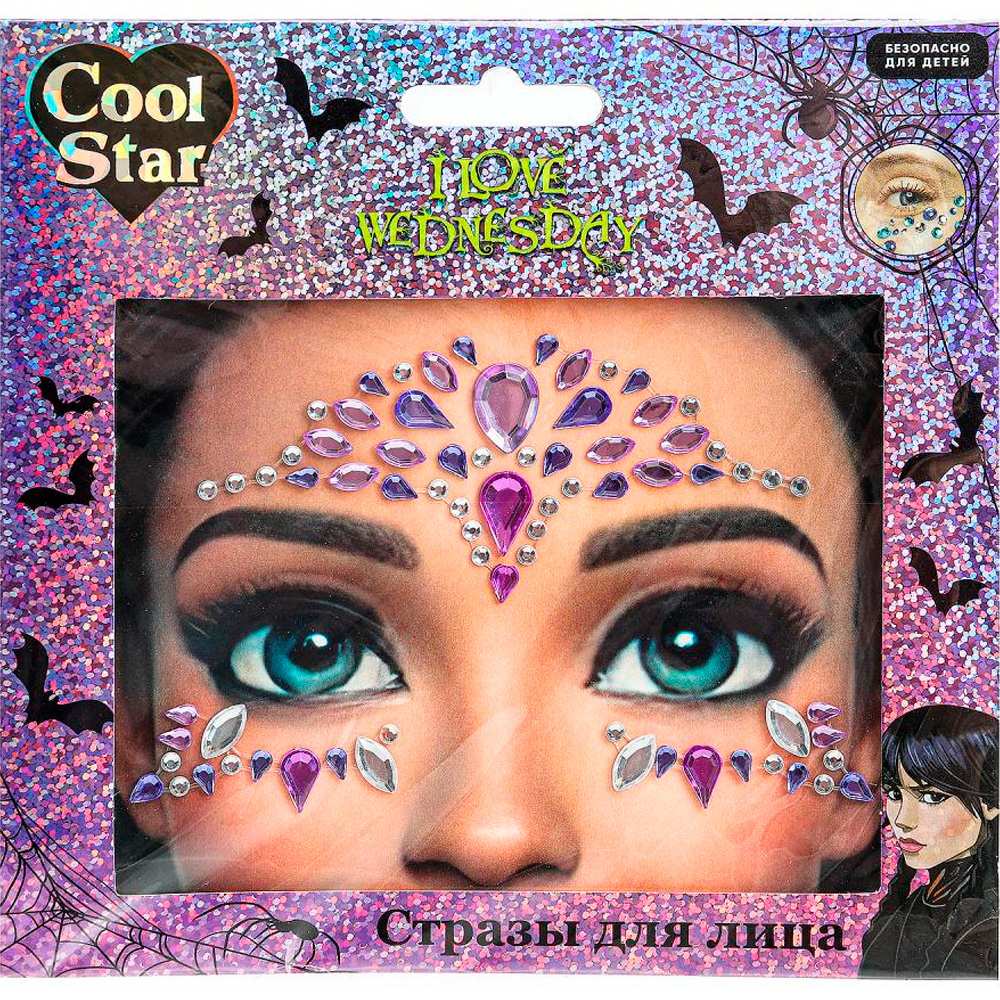 Стразы для лица Cool Star 115999-W-TTG