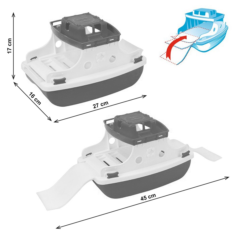Паром с фигурками Т7938 Технок
